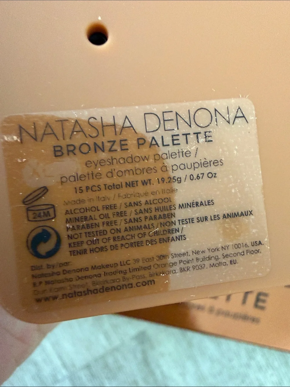 Natasha Denona Bronze Eyeshadow Palette - $72 retail